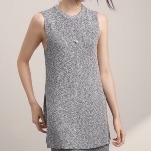 Aritzia | Wilfred Palmier Sleeveless Sweater XXS - Picture 1 of 11